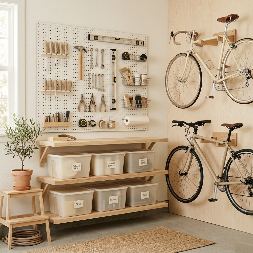 Garage Organization on a Budget