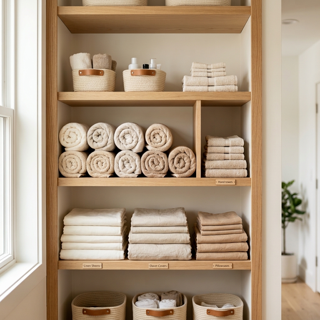 Linen Closet Organization: How to Fold and Store Like a Pro
