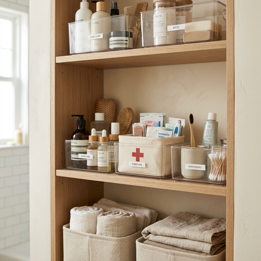 How to Organize a Medicine Cabinet and First-Aid Kit