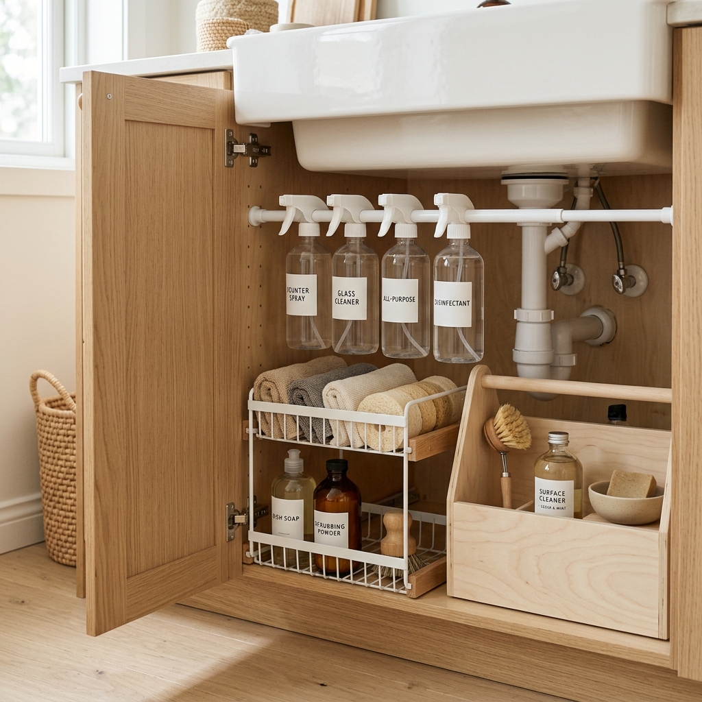 How to Organize Cleaning Supplies (So Cleaning Is Easier)