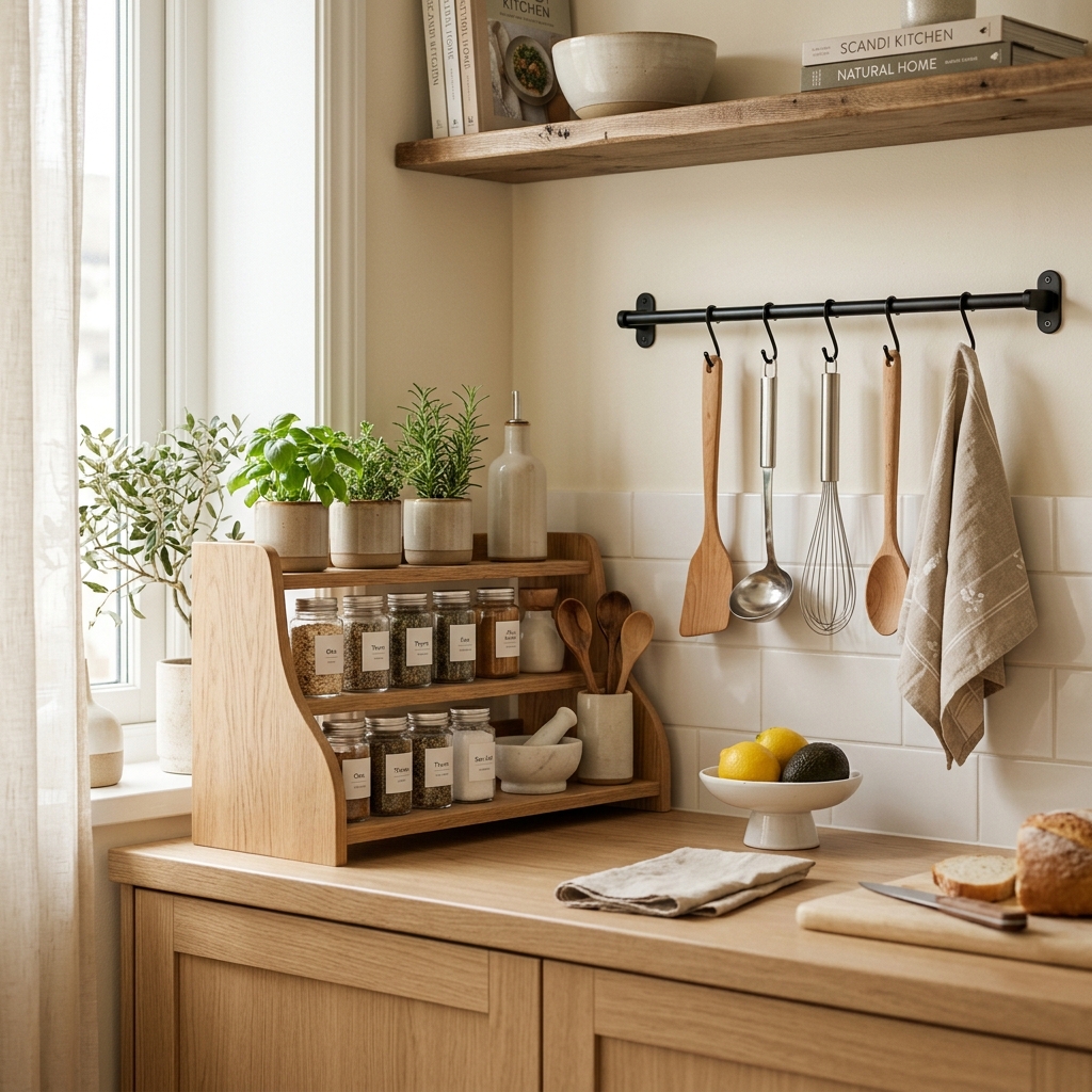Small Kitchen Organization Ideas That Add Counter Space